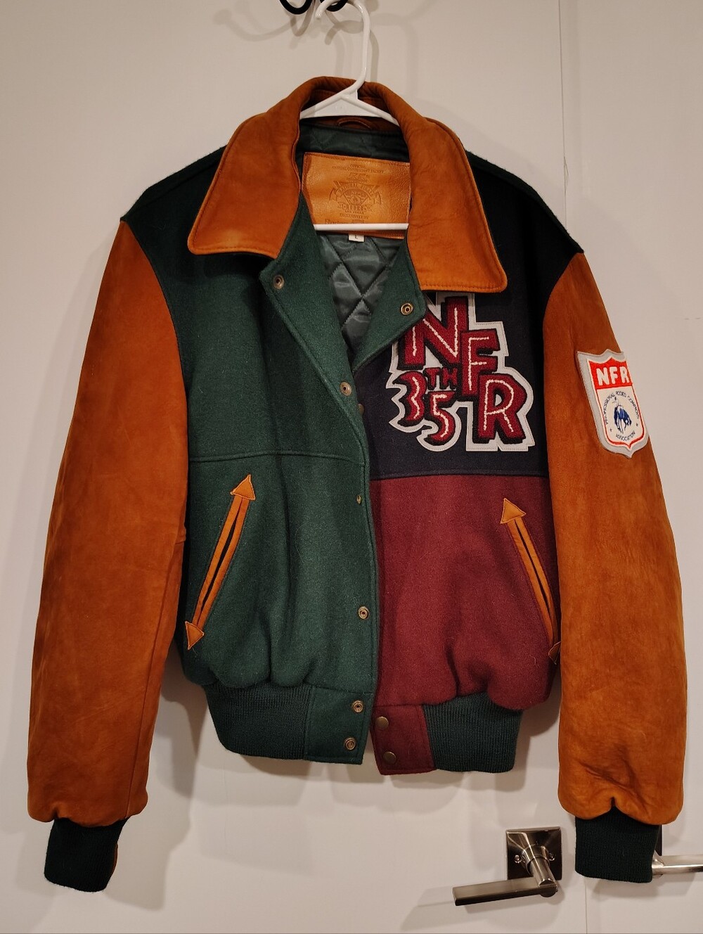 Vintage 35th Anniversary NFR National Finals Rodeo Jacket - Picture 7 of 7
